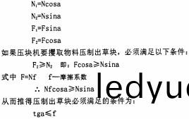 稭(jie)稈壓塊機計算(suan)公(gong)式 稭(jie)稈(gan)壓塊機計算公(gong)式