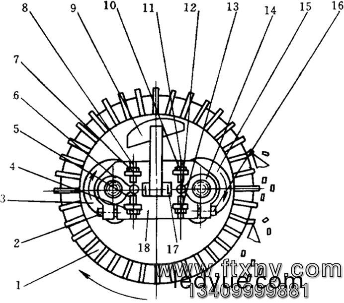 顆粒機環(huan)糢(mo)內(nei)部結(jie)構